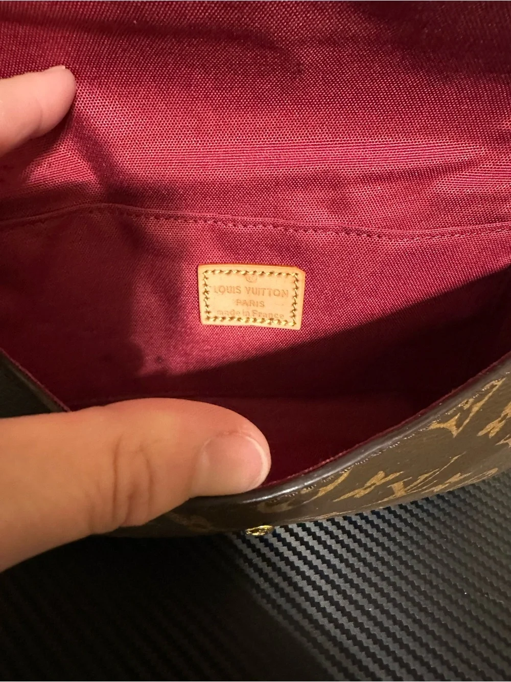 Brown clutch